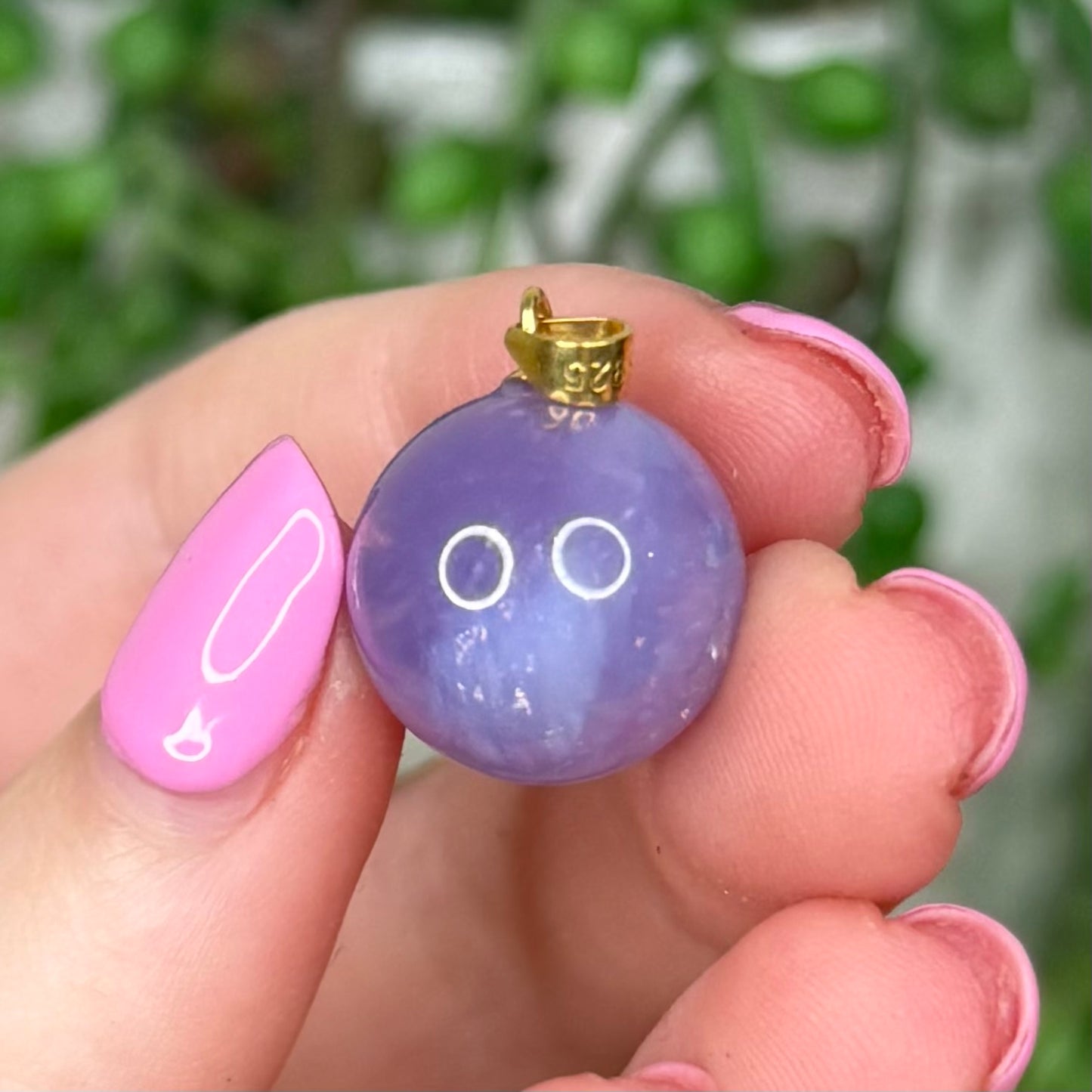 Lavender Moon Quartz Gold Plated Pendant
