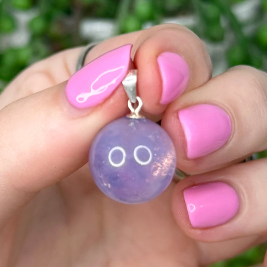 Lavender Moon Quartz S925 Pendant
