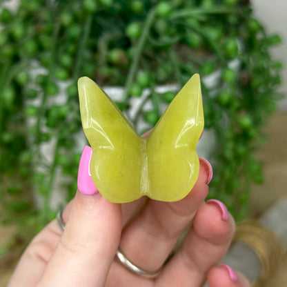 Yellow Jade Butterfly (Z570)