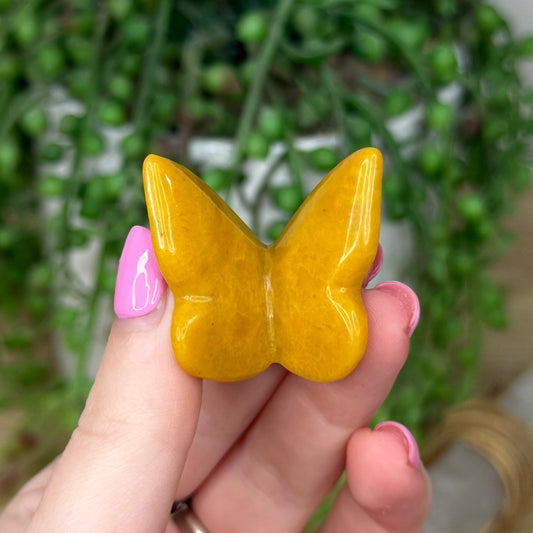 Yellow Mudstone Butterfly (Z573)