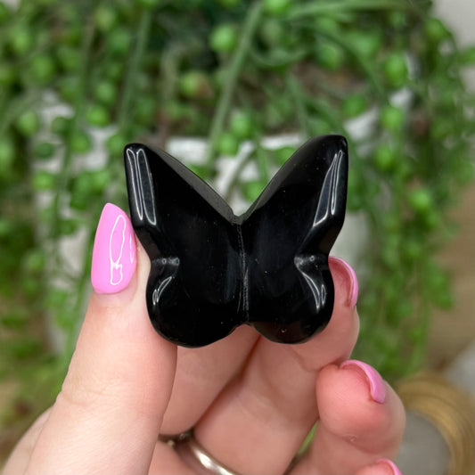 Black Obsidian Butterfly (Z572)