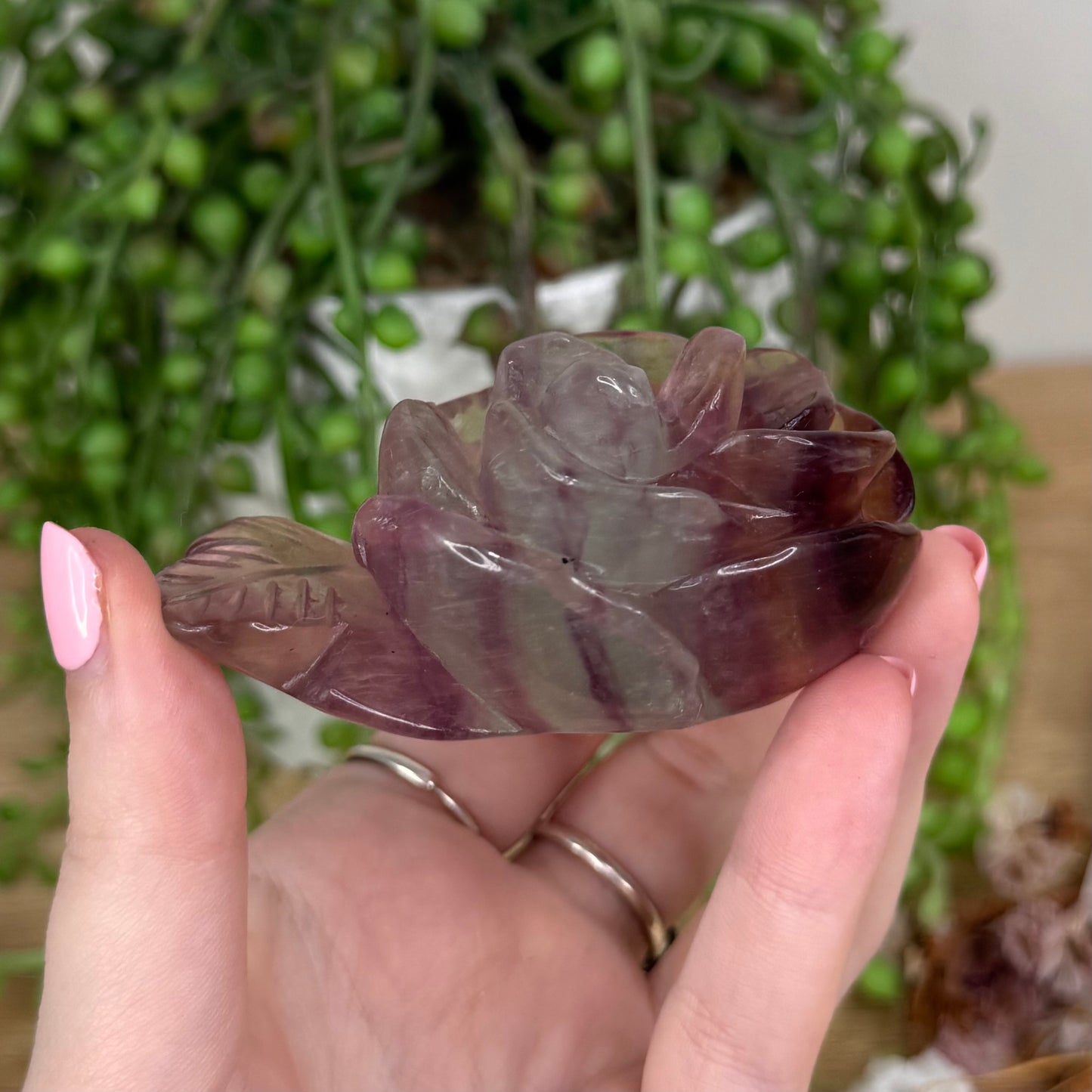 Candy Fluorite Rose (T785)
