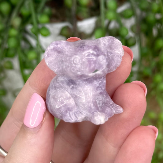 Lepidolite Koala (T815)