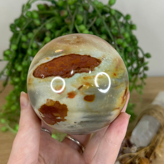 Polychrome Jasper Sphere (P511)