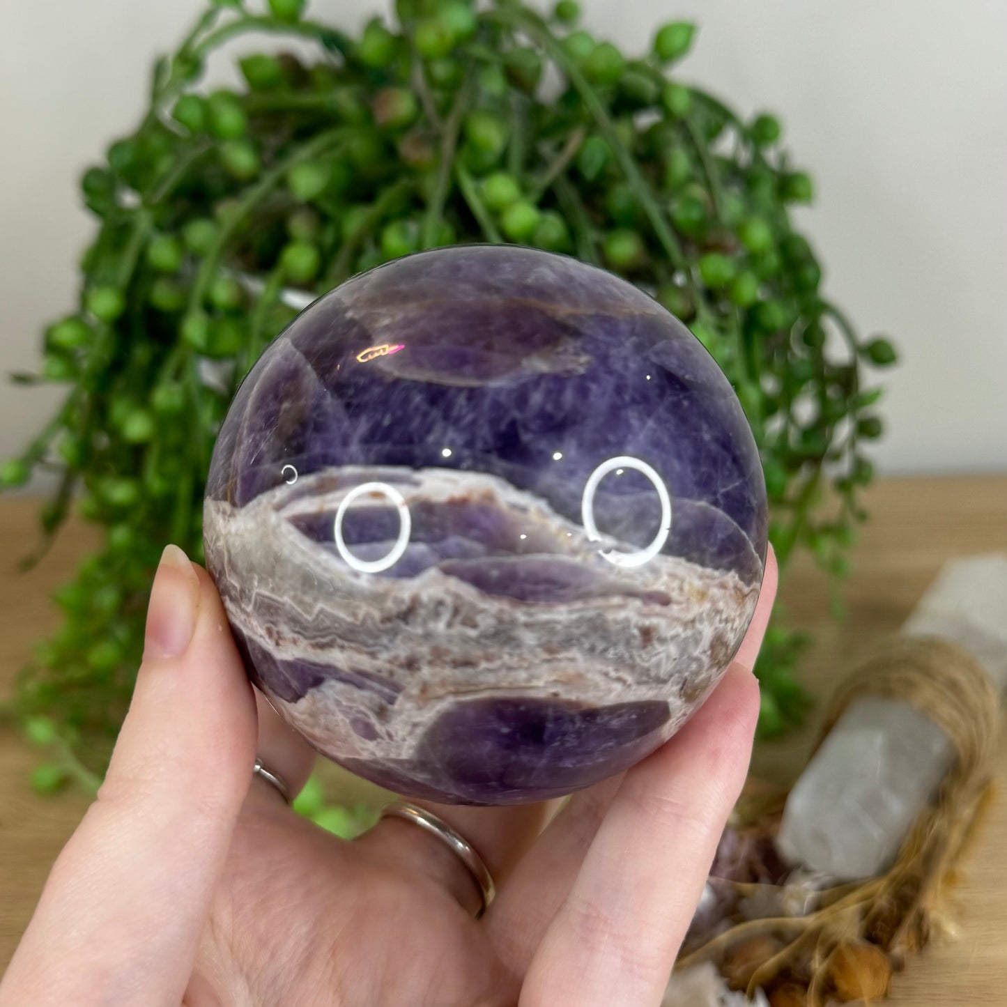 Dream Amethyst Sphere (P515)