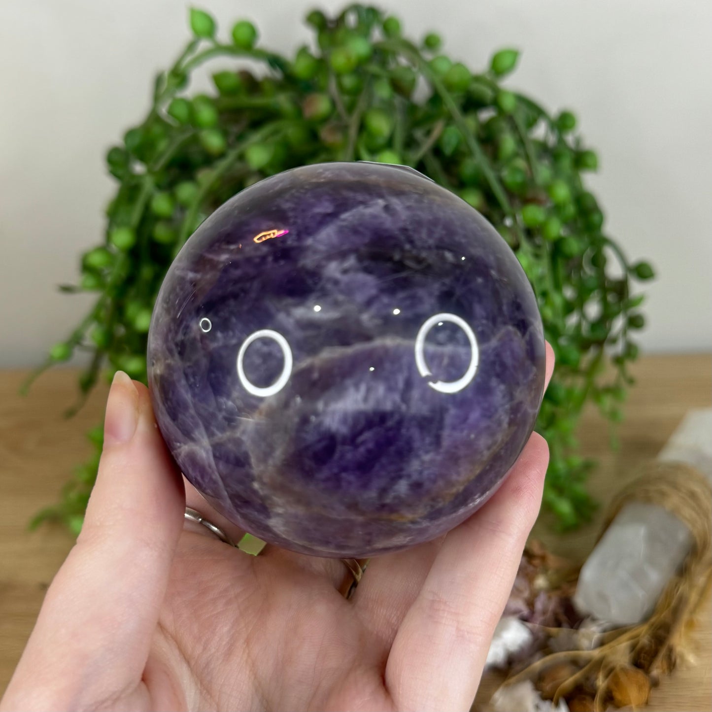 Dream Amethyst Sphere (P515)