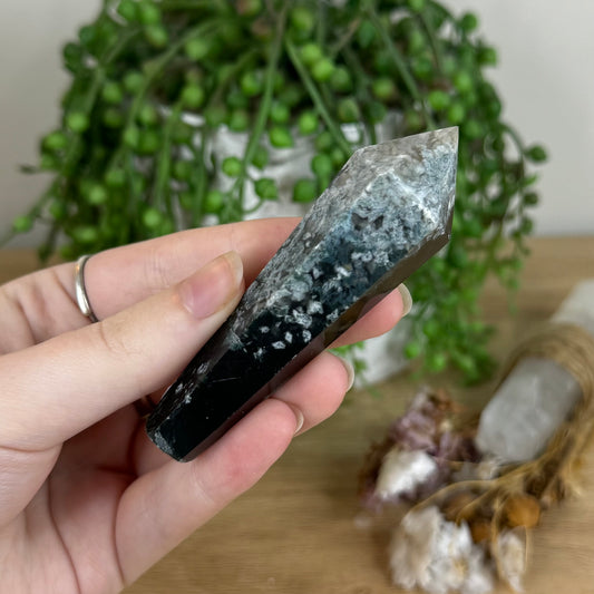 Moss Agate Wand (P578)