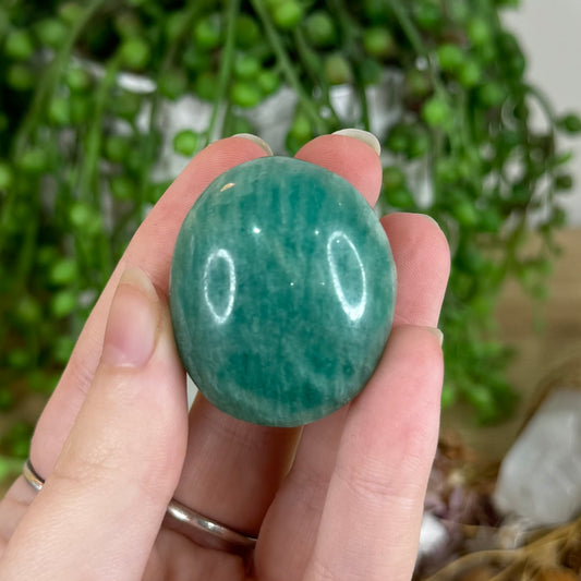 Amazonite Palm Stone (P654)
