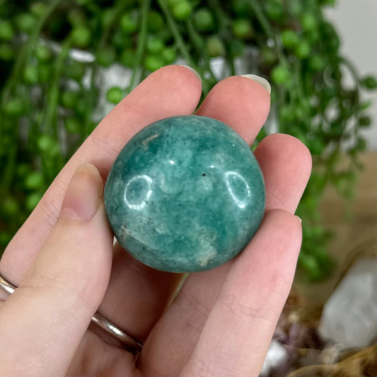 Amazonite Palm Stone (P650)