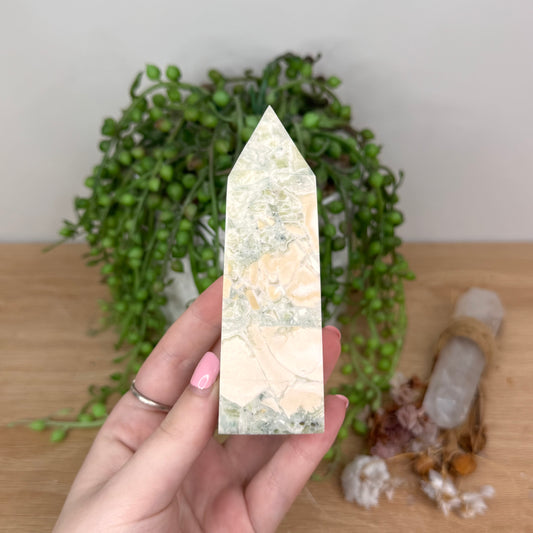 Green Maligano Jasper Tower (U285)
