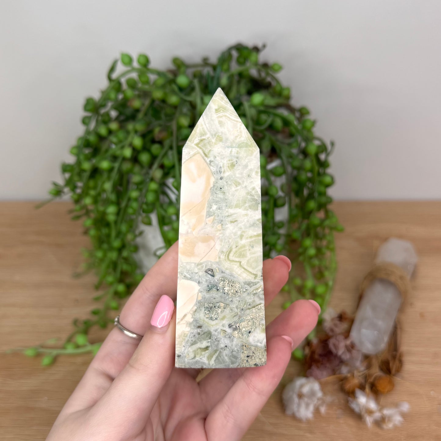 Green Maligano Jasper Tower (U285)