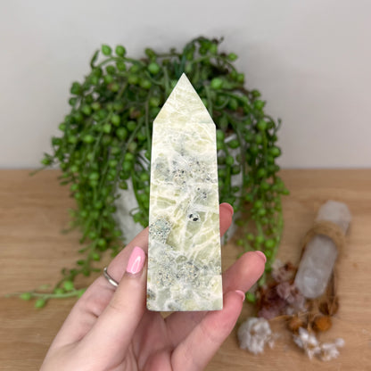 Green Maligano Jasper Tower (U285)