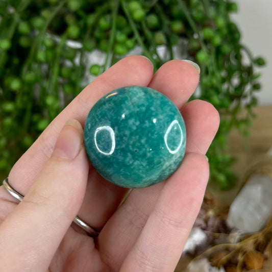 Amazonite Palm Stone (P644)
