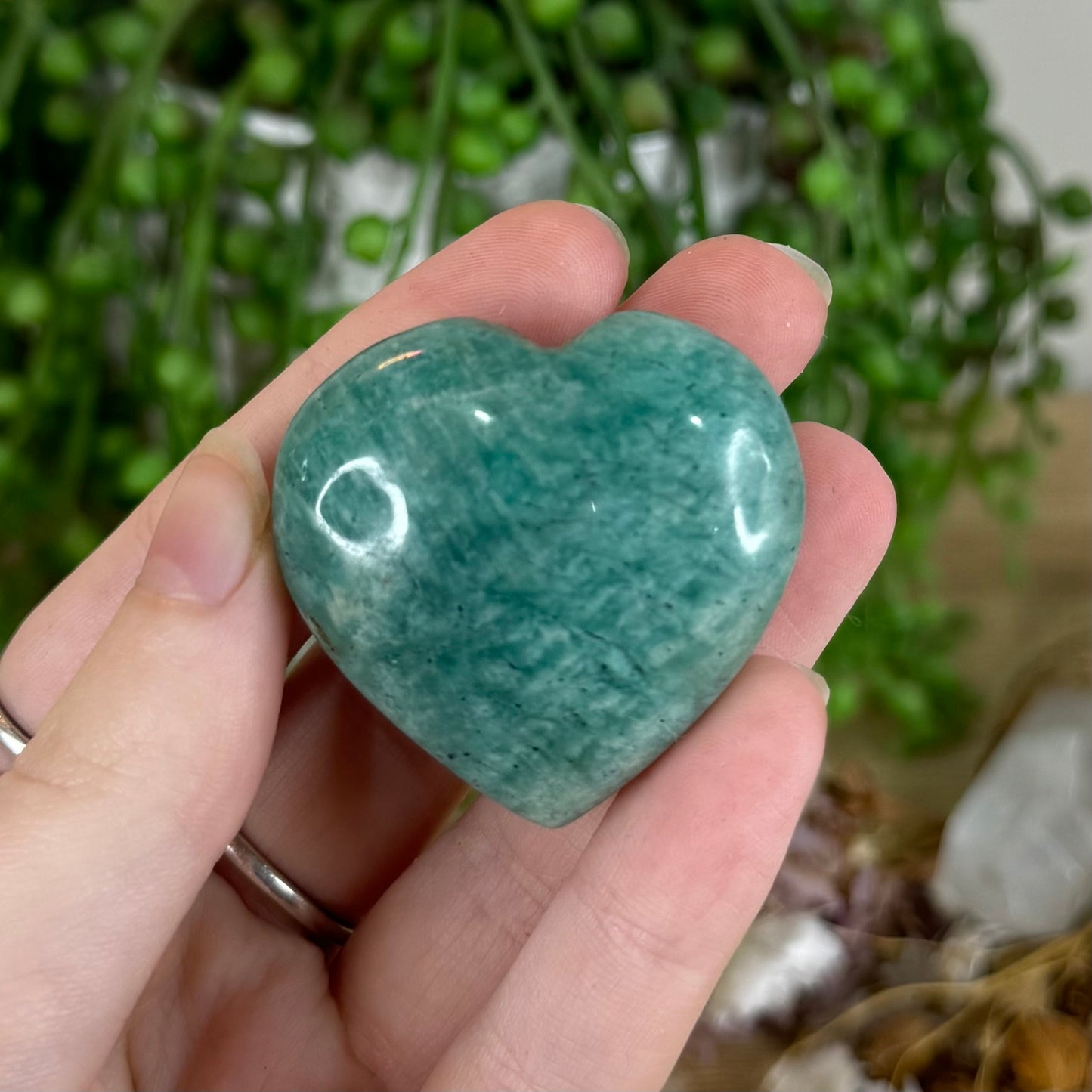 Amazonite Heart (P672)