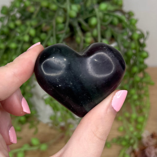 Rainbow Fluorite Heart (U217)
