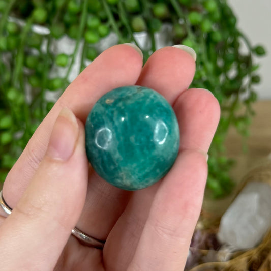 Amazonite Palm Stone (P641)