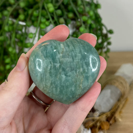 Amazonite Heart (P674)