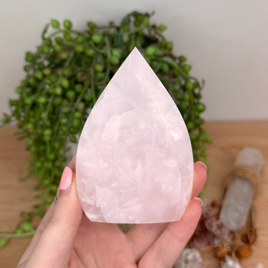 Pink Mangano Calcite Arch Free Form (U95)