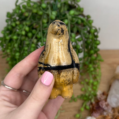 Picture Stone Jasper Penguin (U188)