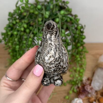 Picture Stone Jasper Penguin (U117)