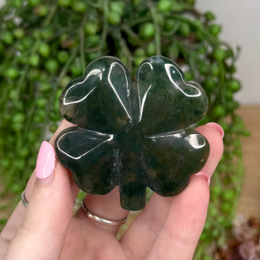 Moss Agate Clover (U190)