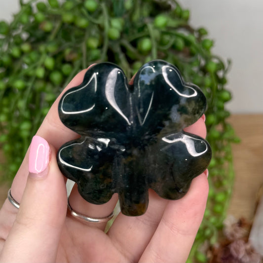 Moss Agate Clover (U193)