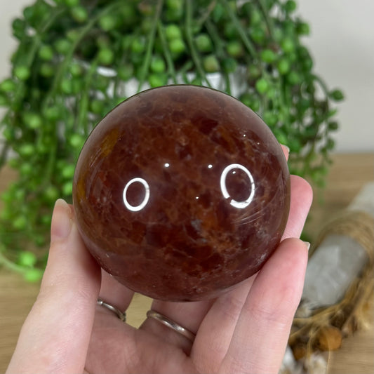 Strawberry Quartz Sphere (P342)