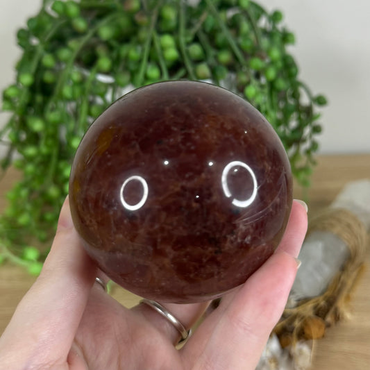 Strawberry Quartz Sphere (P343)