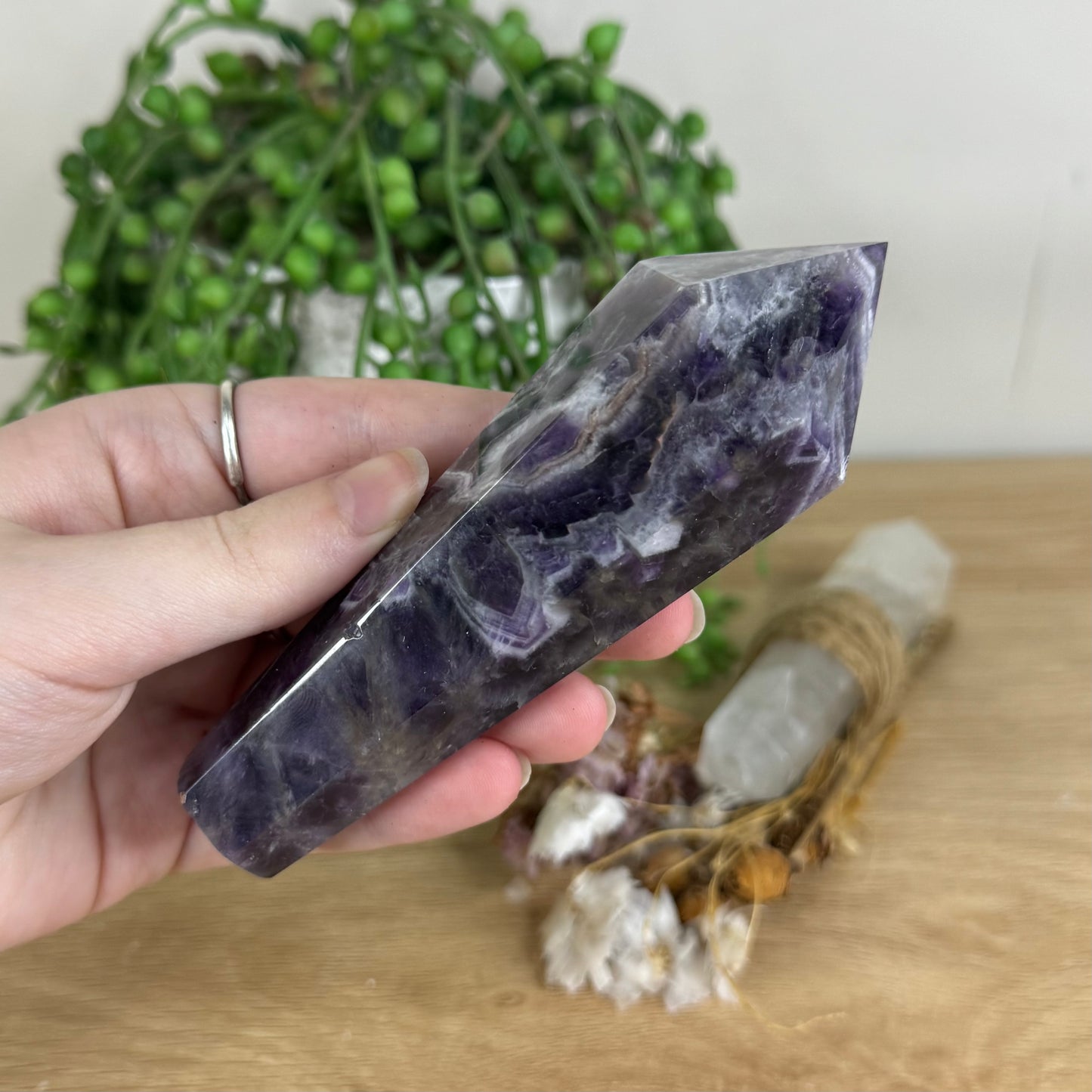 Dream Amethyst Wand (P622)