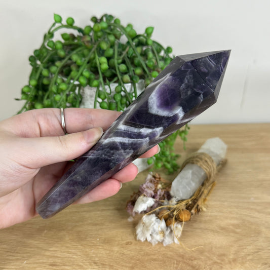 Dream Amethyst Wand (P625)