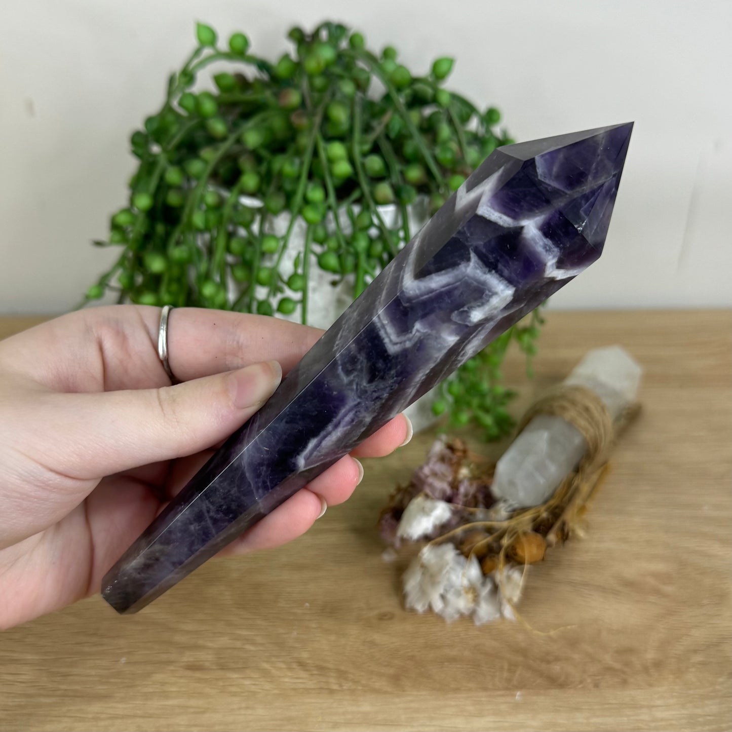 Dream Amethyst Wand (P617)