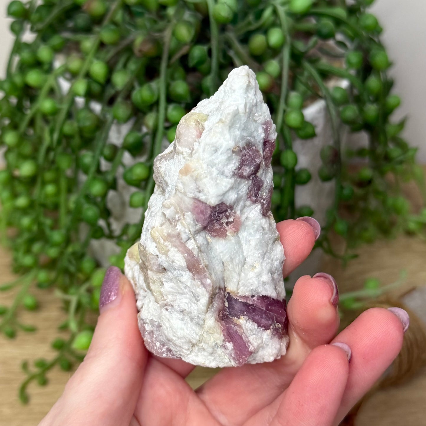 Pink Tourmaline Polished Face Slab (163A)