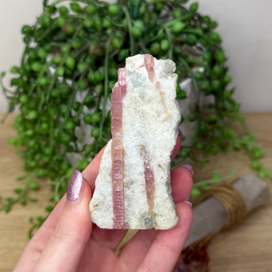Pink Tourmaline Polished Face Slab (162A)