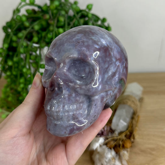 Ocean Jasper Skull (P472)