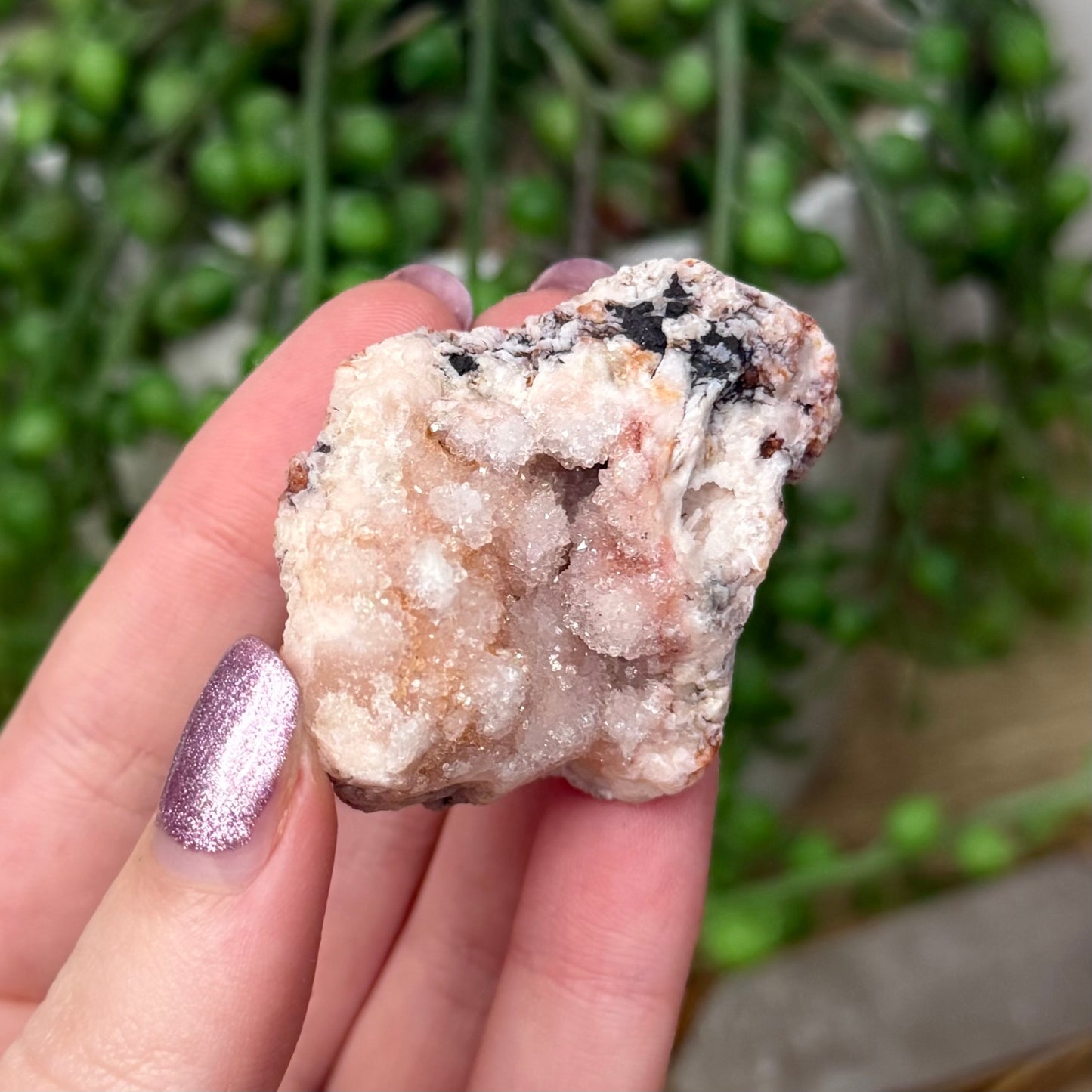 Pink Amethyst Geode (51A)
