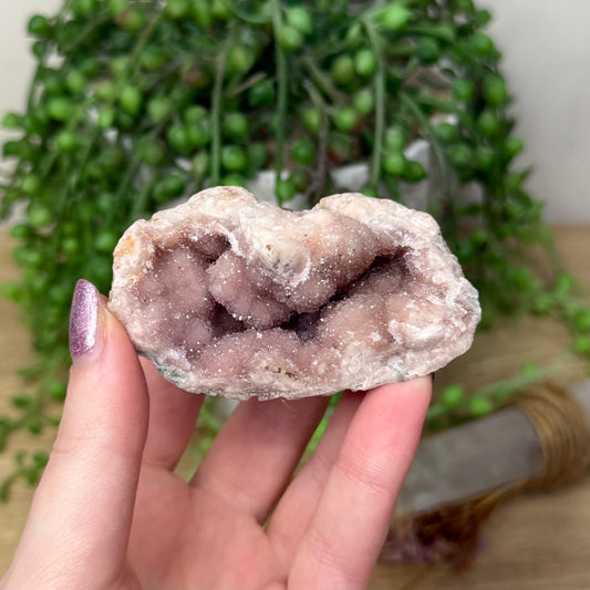 Pink Amethyst Geode (56A)