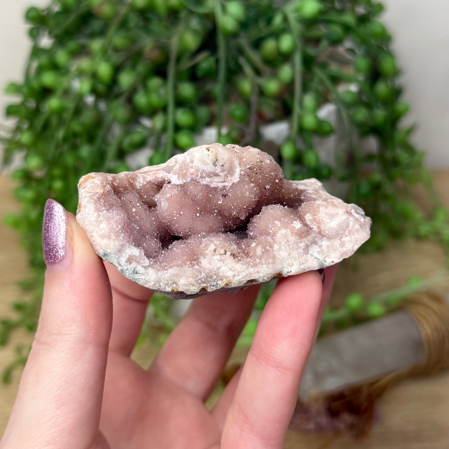 Pink Amethyst Geode (56A)