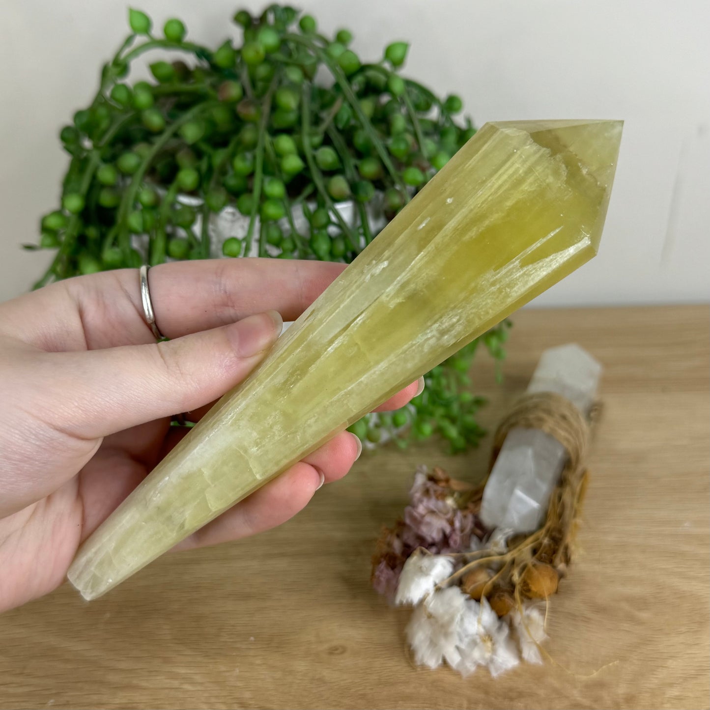 Lemon Calcite Wand (P491)