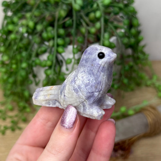 Purple Jade Bird (104A)