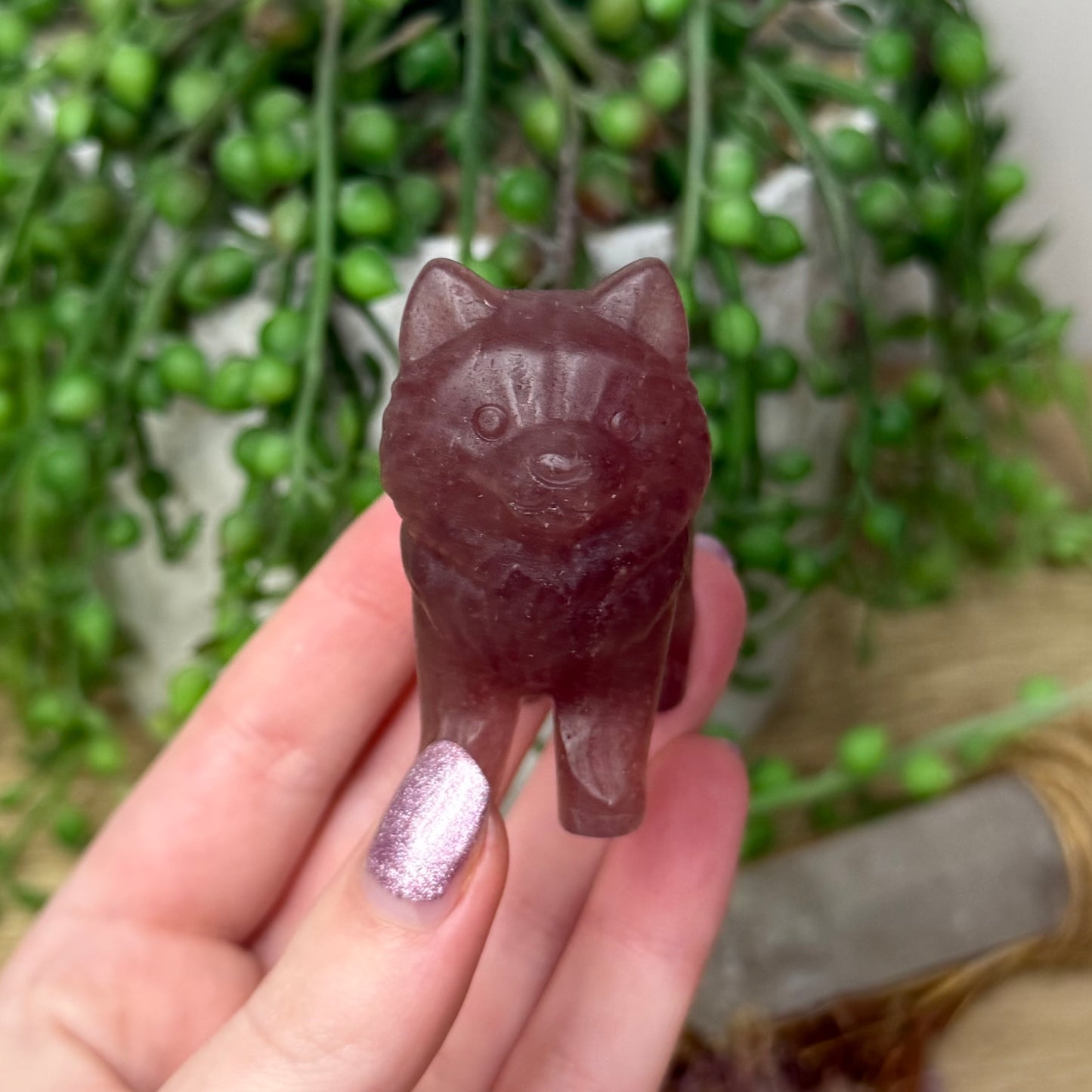Strawberry Quartz Pomeranian (109A)