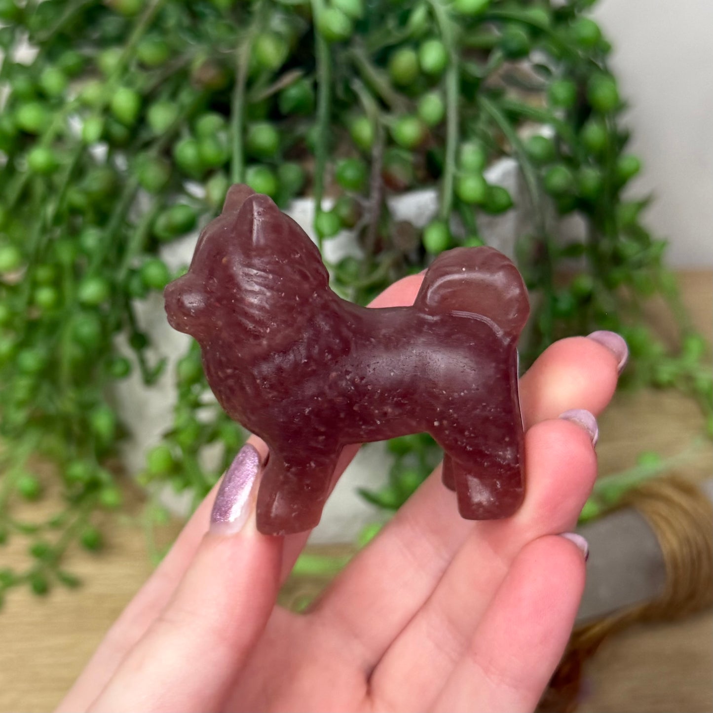 Strawberry Quartz Pomeranian (109A)