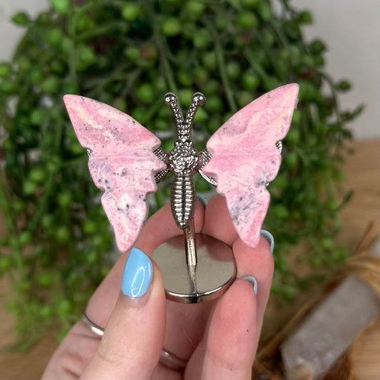 Peruvian Rhodonite Butterfly (U554)