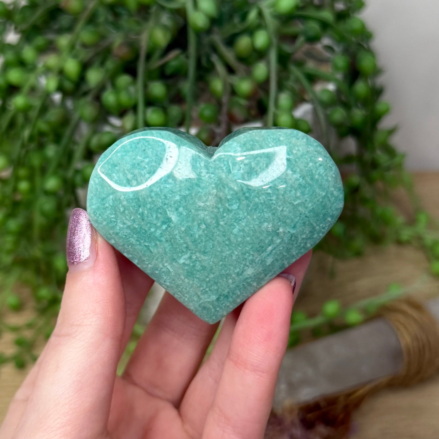 Amazonite Heart (Z933)