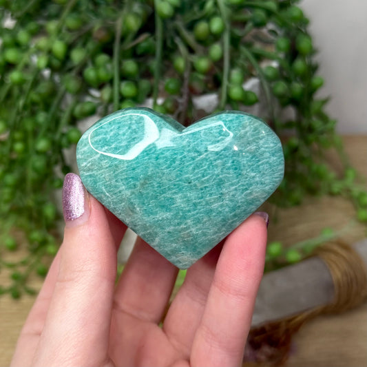 Amazonite Heart (Z931)