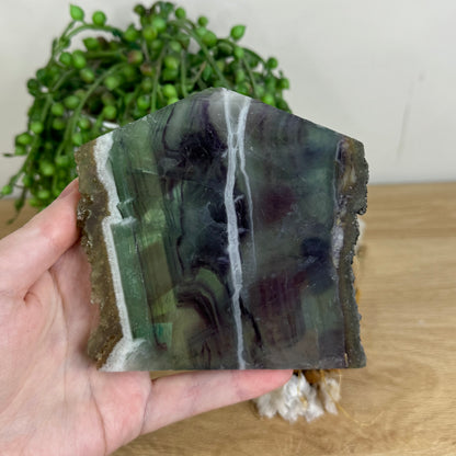 Rainbow Fluorite Slab (P358)