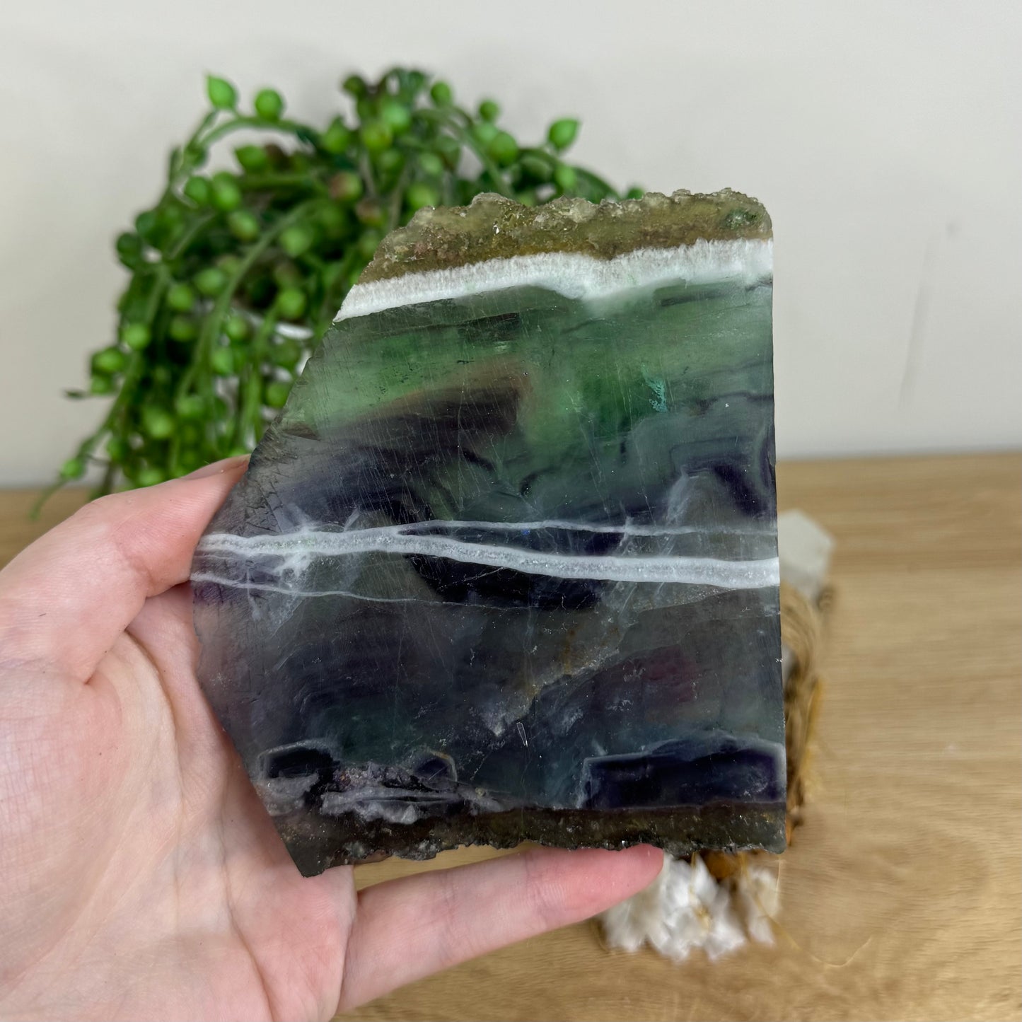 Rainbow Fluorite Slab (P356)
