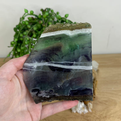 Rainbow Fluorite Slab (P356)