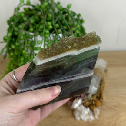 Rainbow Fluorite Slab (P356)
