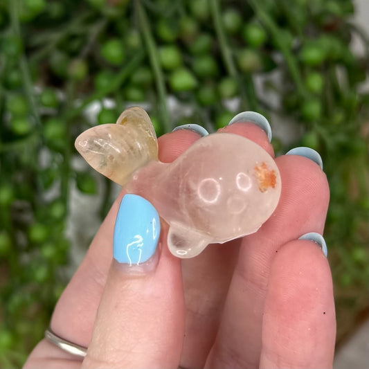 Fire Quartz Whale (U597)
