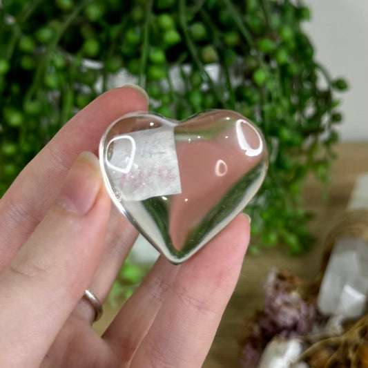 Smokey Quartz Heart (P369)